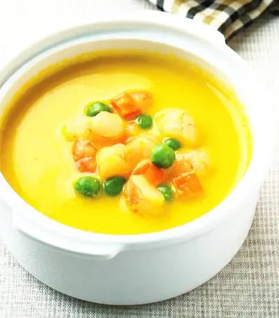 南瓜豆漿濃湯