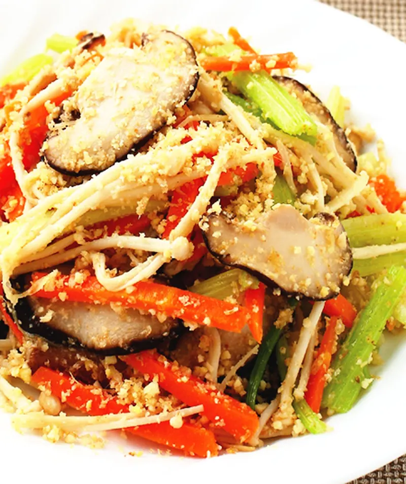 素炒豆渣(1)