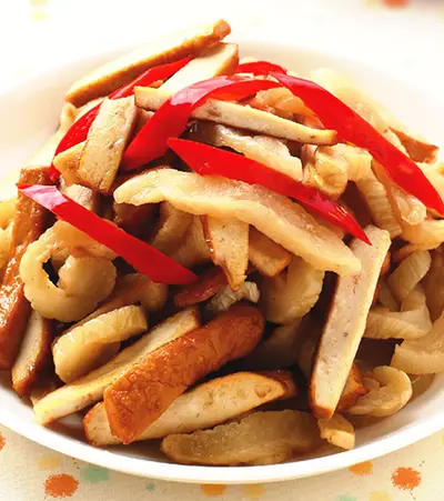 越瓜脯炒豆乾