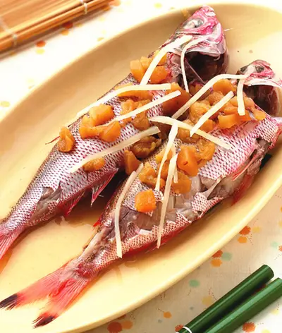 醬筍蒸魚