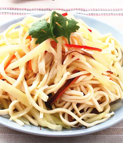 青木瓜干絲