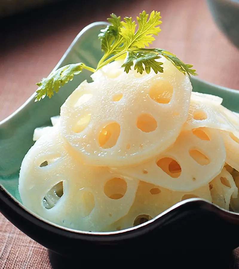 白糖拌蓮藕