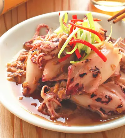 豆醬燒小卷