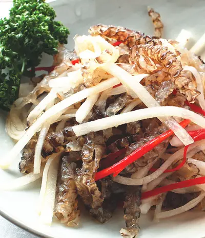 涼拌鯛魚皮