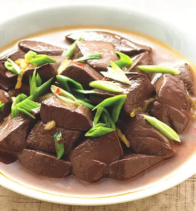麻辣鴨血