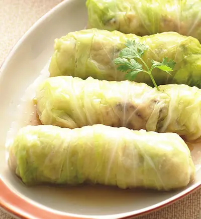 滷汁白菜捲
