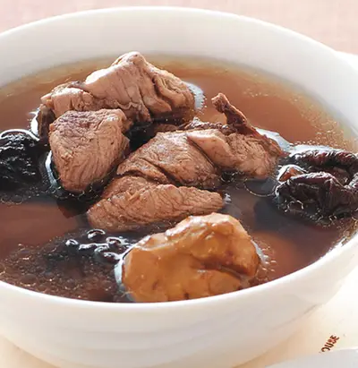栗子冬菇雞湯