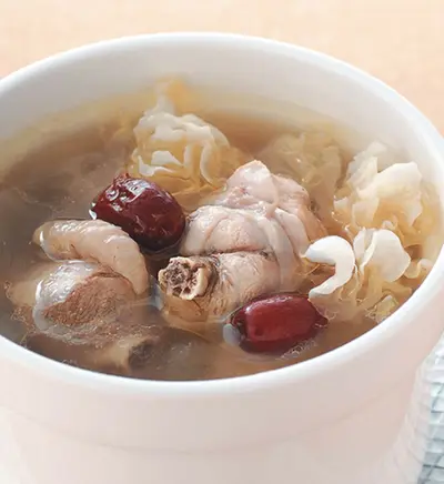 雪蛤銀耳雞湯
