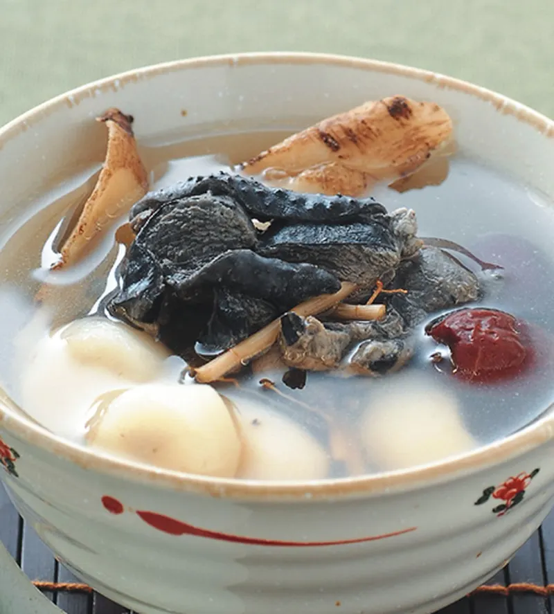 荸薺茅根雞湯