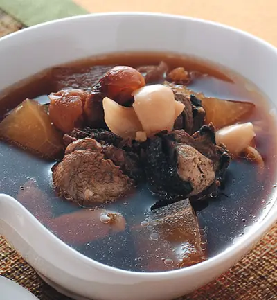 桂圓百合燉雞湯