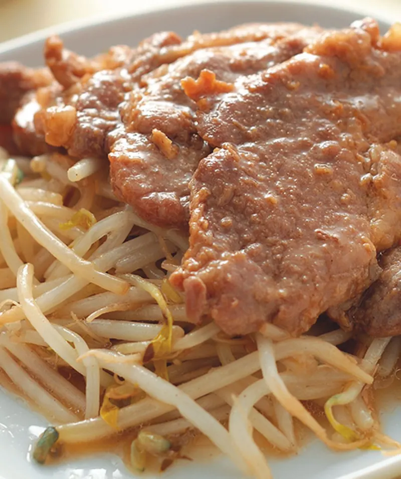 薑汁豆芽燒肉
