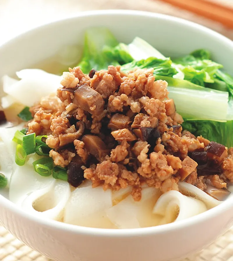 香菇肉燥粄條湯
