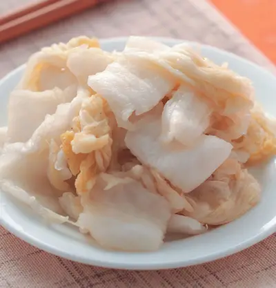 切片醃漬酸白菜