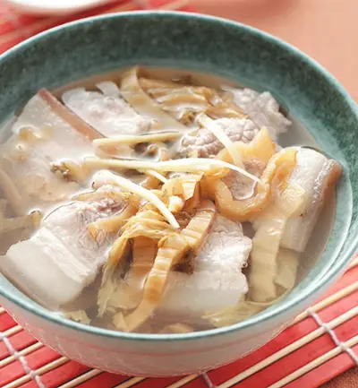 福菜五花肉片湯