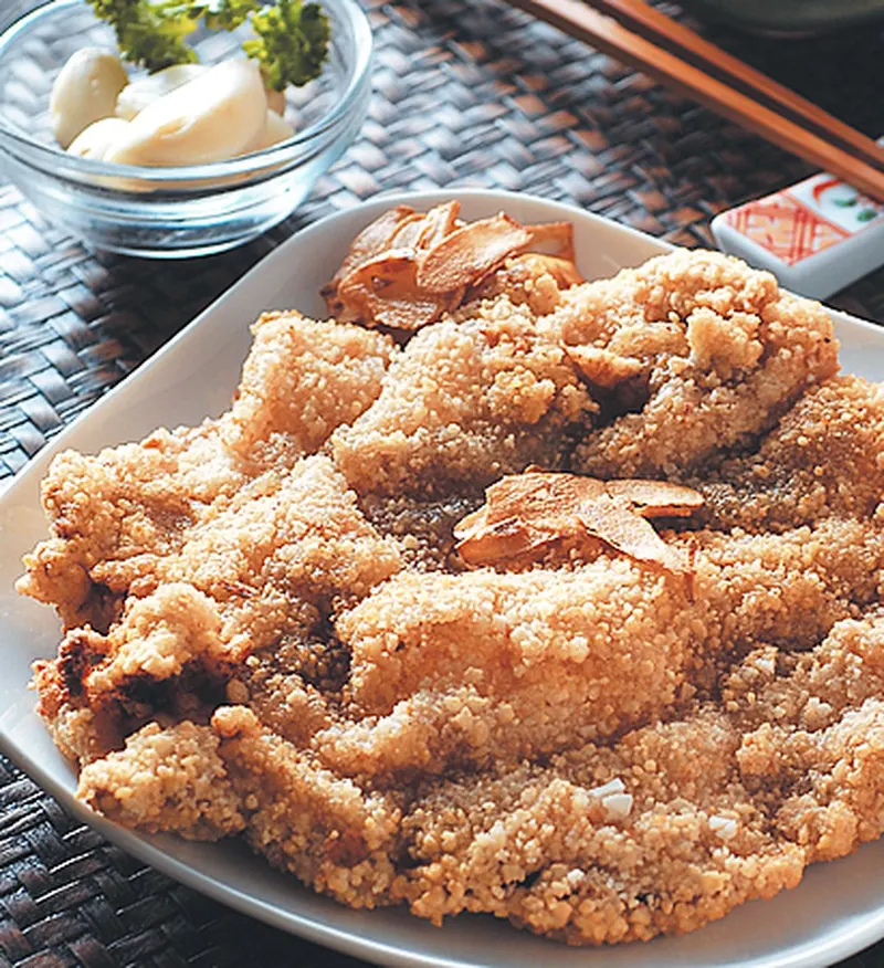 蒜味雞排