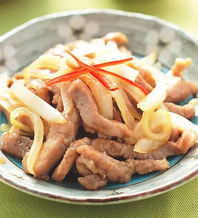 洋蔥炒肉絲