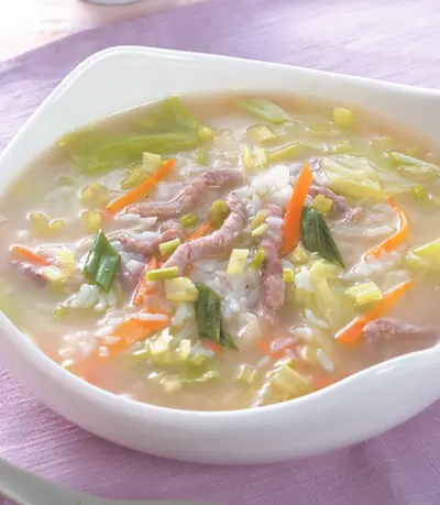 蔬菜鹹粥