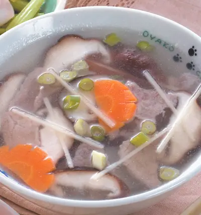 肉片鮮菇湯