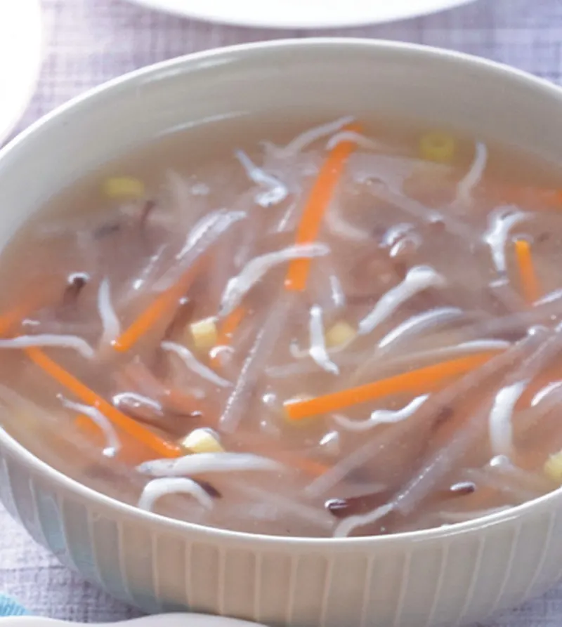 吻仔魚羹