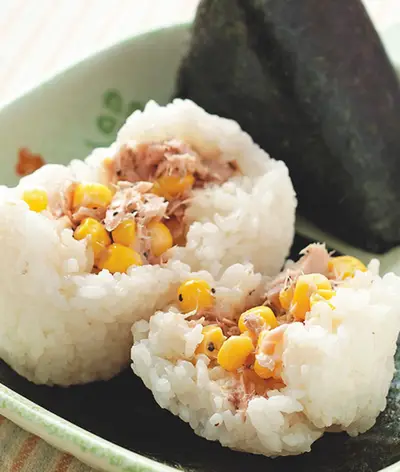 玉米鮪魚飯糰