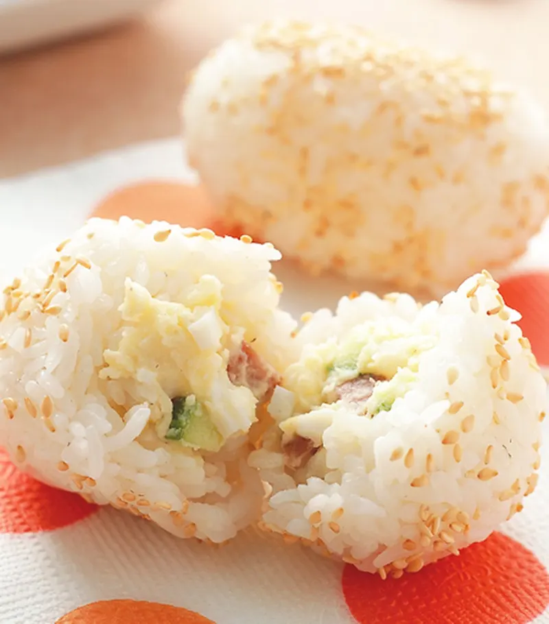 蛋沙拉飯糰