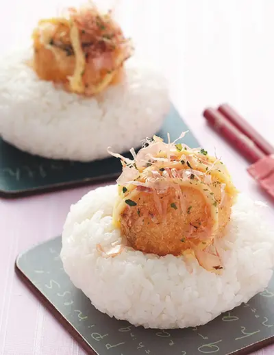 章魚燒飯糰