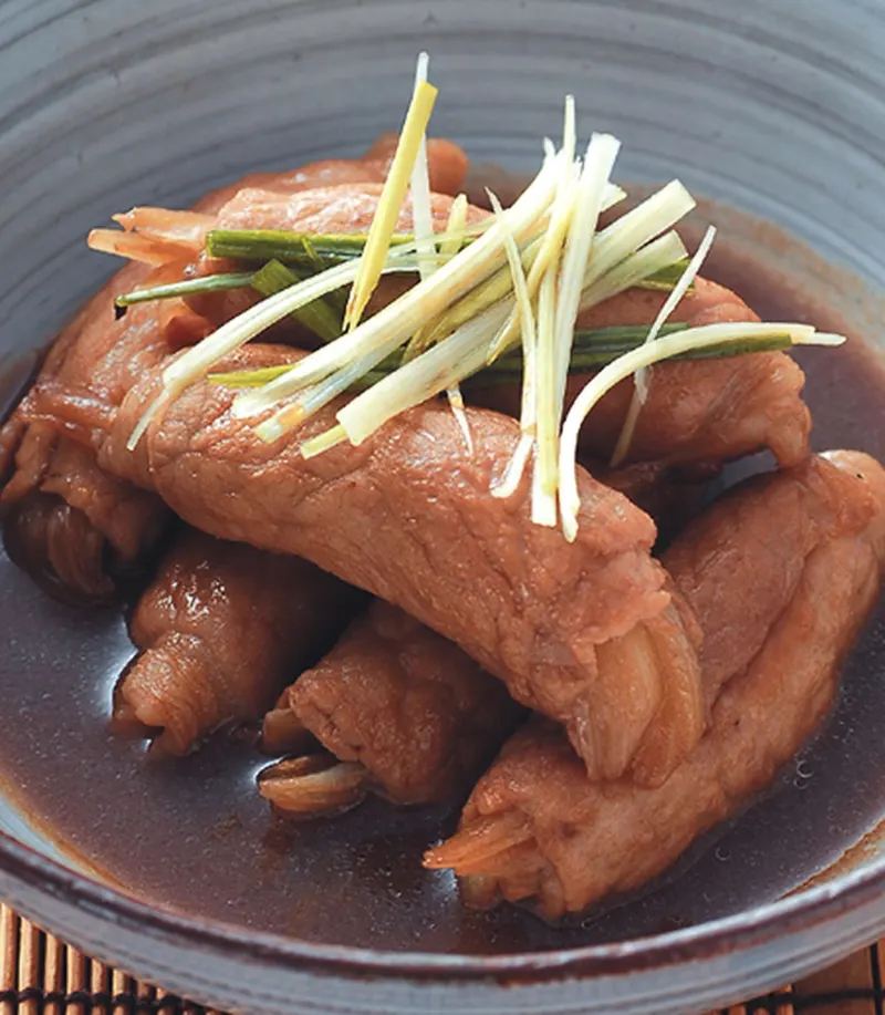 醬燒洋蔥肉卷