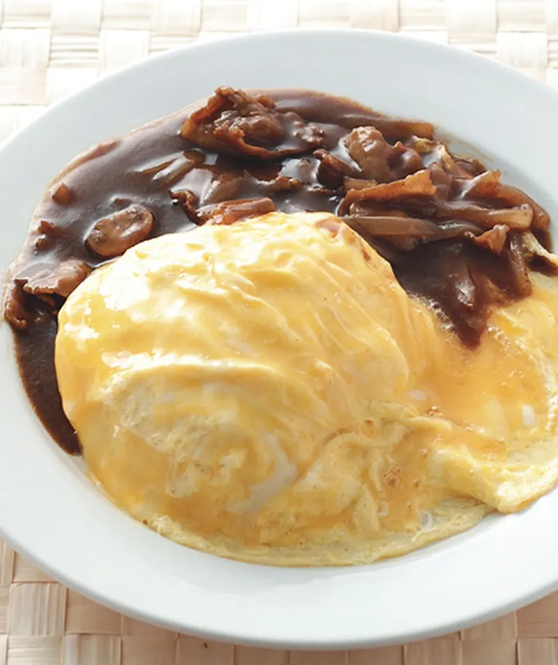 滑嫩咖哩蛋包飯