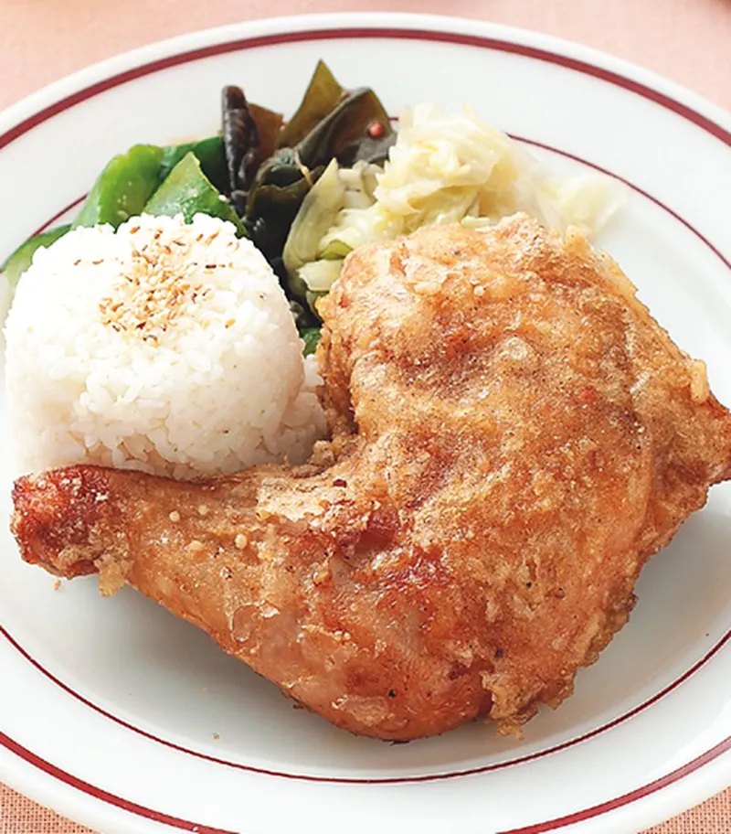 酥炸雞腿飯