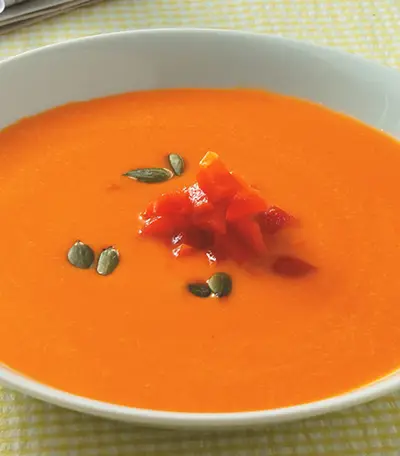 紅甜椒濃湯