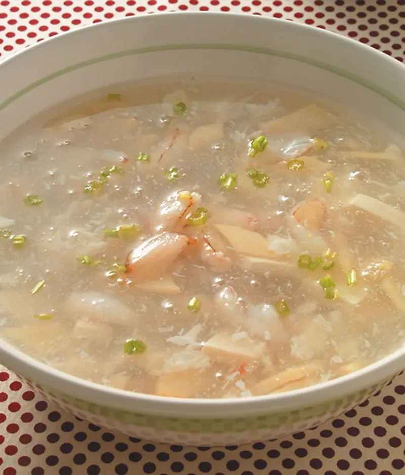 蟹肉豆腐羹(1)