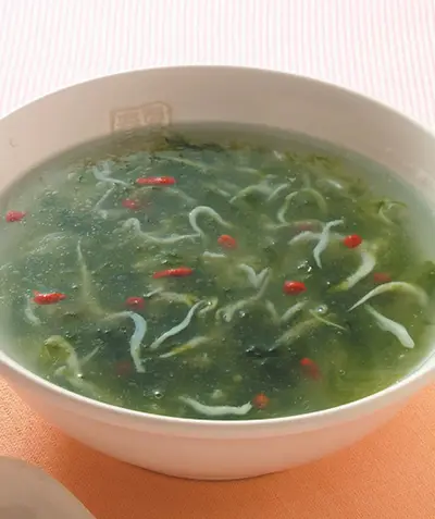 銀魚海菜湯