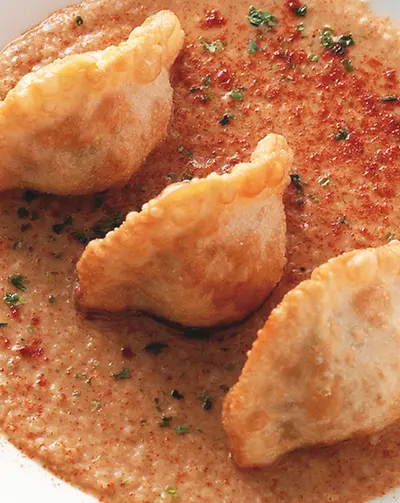 辣椰醬脆皮餃
