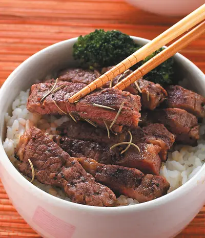 香煎牛排蓋飯