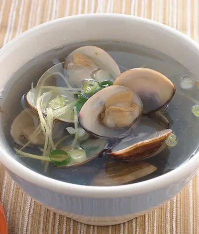薑絲蛤蜊湯