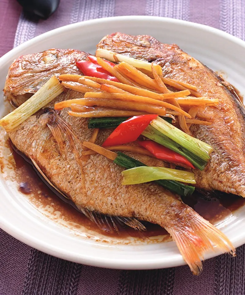 薑絲燒魚