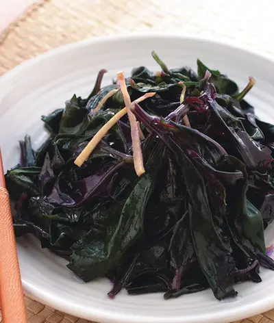 薑絲炒紅鳳菜