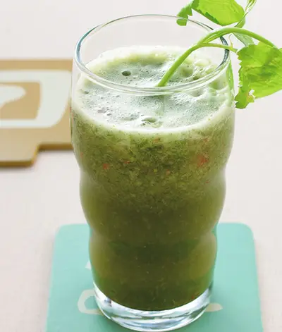 秋葵蘋果汁