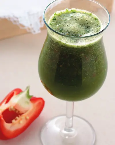 菠菜甜椒孅綠汁