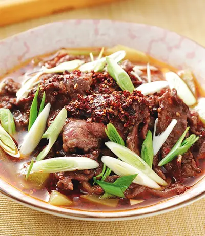 水煮牛肉