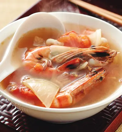 酸辣海鮮湯(1)