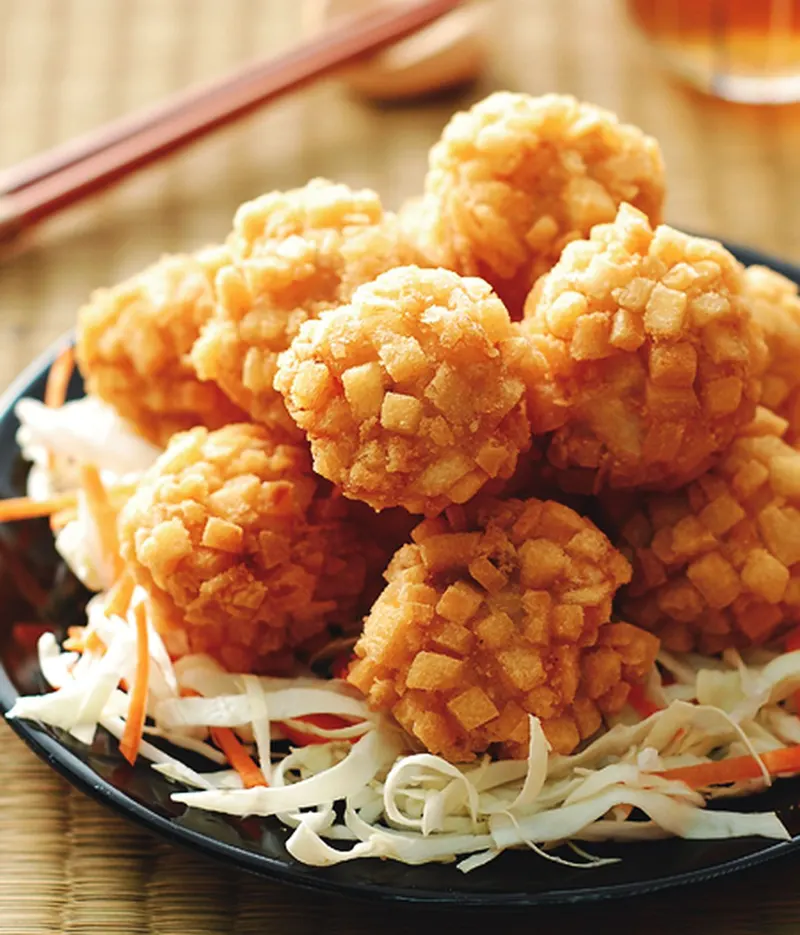 百粒炸蝦球