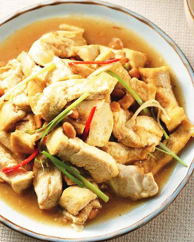 豆醬燒豆腐