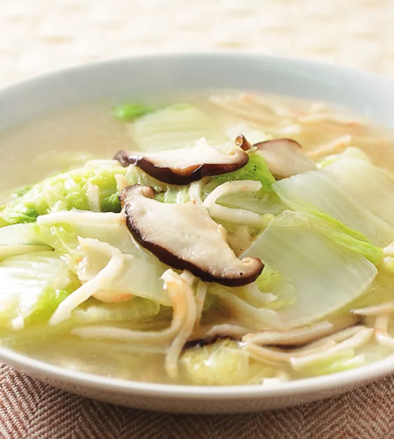 素蟹肉絲白菜