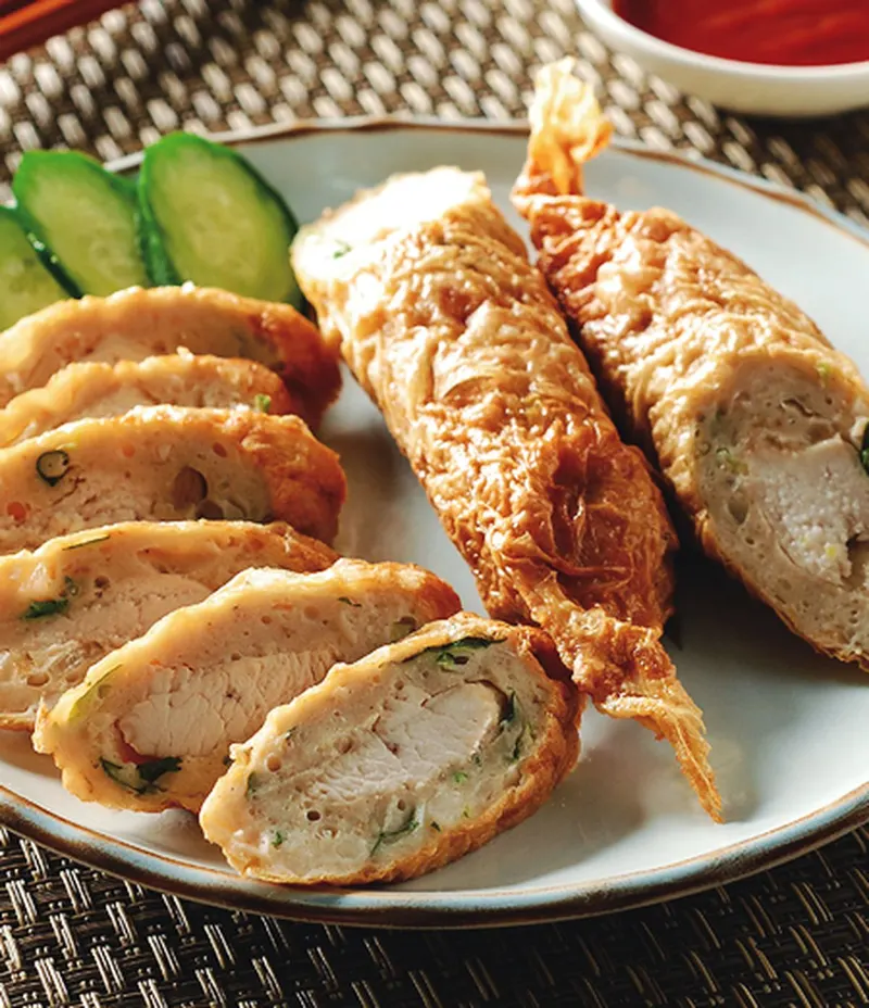 酥炸雞捲