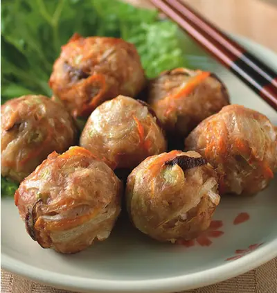 炸蔬菜丸子