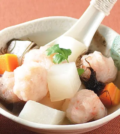 髮菜丸子湯