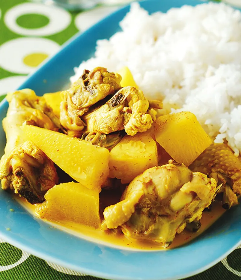 鳳梨咖哩雞飯
