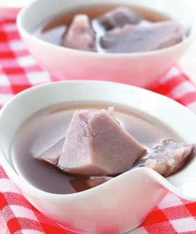 冰涼芋頭湯