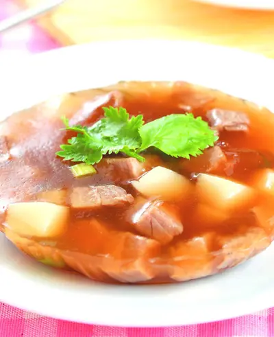 水晶肉凍